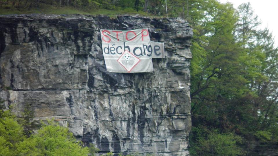 Carrière des Freneys, un recours bloque toujours l'extension © Facebook Carrière/Décharge, Massongex, Monthey.